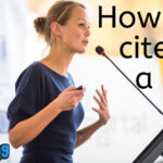 How-to-cite-a-speech