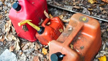 how to dispose of old gasoline