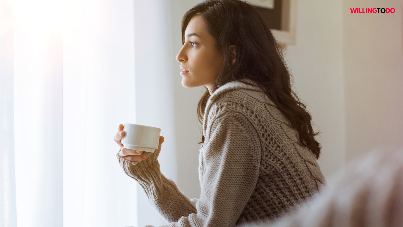 Women take a tea