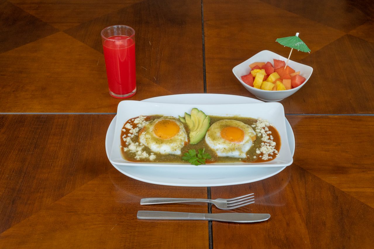 A healthy spread of soft, non-acidic foods suitable to eat after a dental cleaning.
