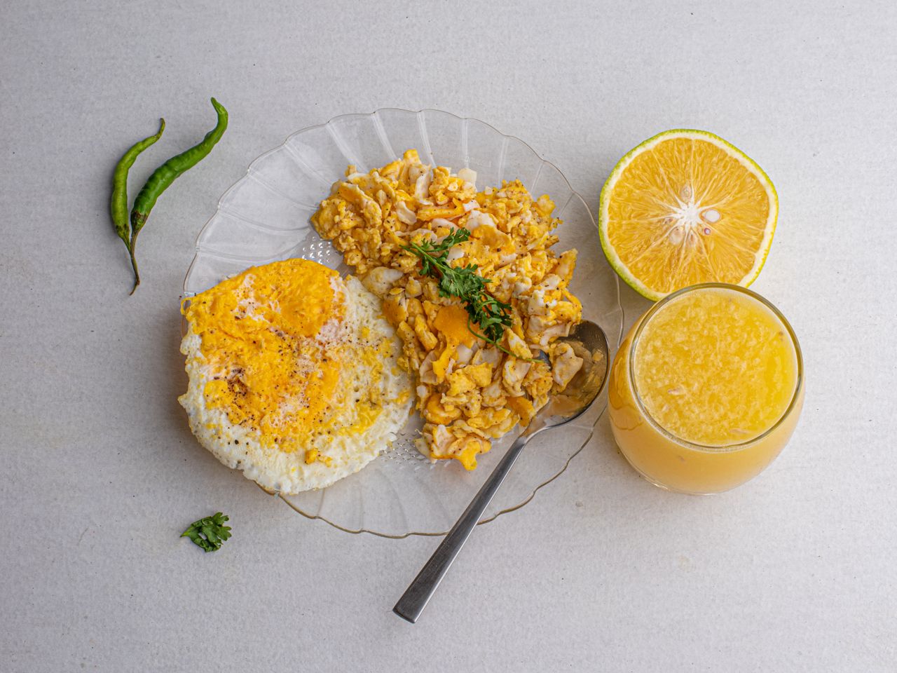 Soft food breakfast for dental implant recovery
