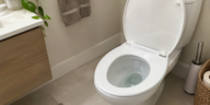 Why is my toilet bubbling