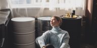 periwinkle sweater